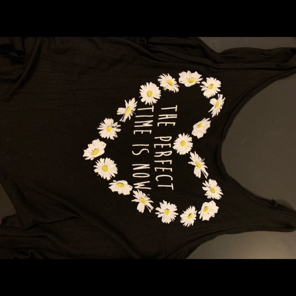 INSPIRATIONAL TANK TOP WITH OPEN BACK